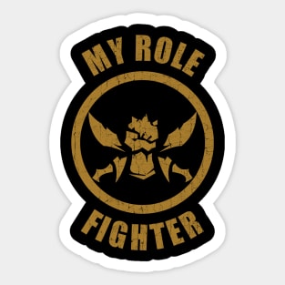 Fighter Sticker